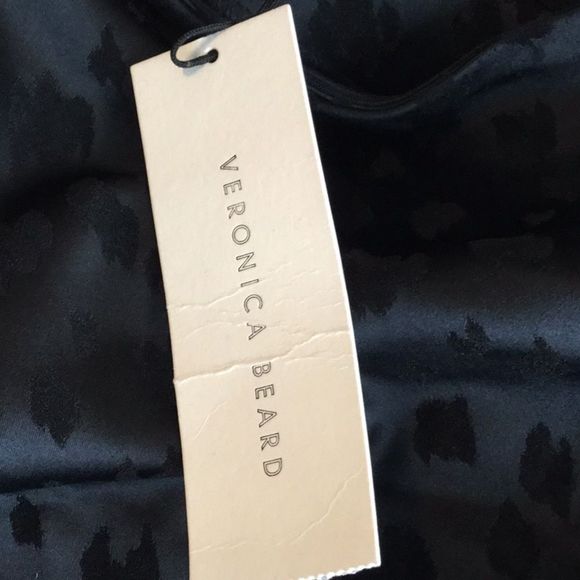 Veronica Beard One-Shoulder Satin Jumpsuit, Black - Picture 13 of 14